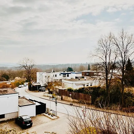 Apartment Monteurwohnung Mit Balkon Und Wohnzimmer Bochum