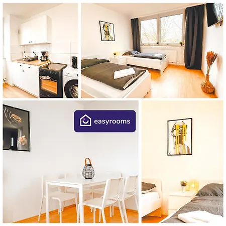 Apartamento Monteurwohnung Mit Balkon Und Wohnzimmer