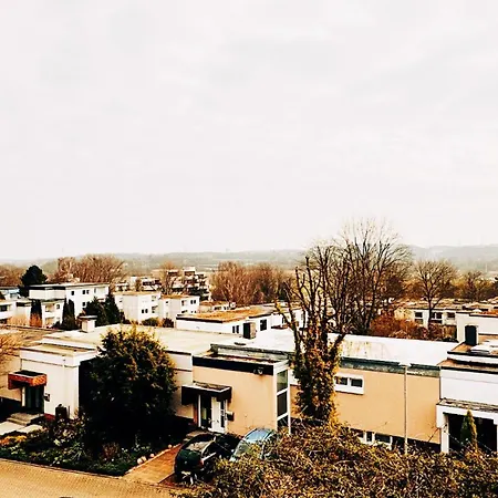 Apartment Monteurwohnung Mit Balkon Und Wohnzimmer Bochum