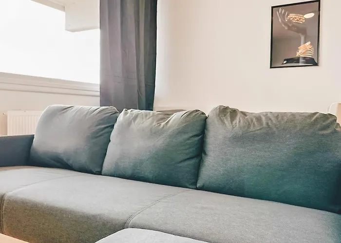 Apartamento Monteurwohnung Mit Balkon Und Wohnzimmer *