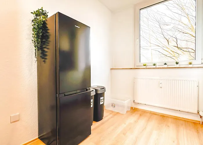 Monteurwohnung Mit Balkon Und Wohnzimmer * ボーフム