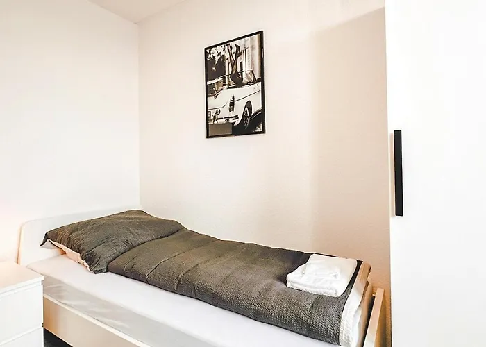 Monteurwohnung Mit Balkon Und Wohnzimmer アパート ボーフム